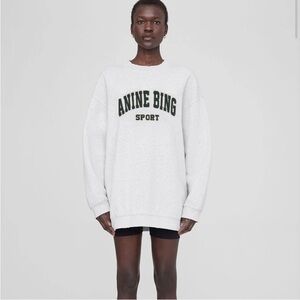 Anine Bing Sport Women's Gray Sweater